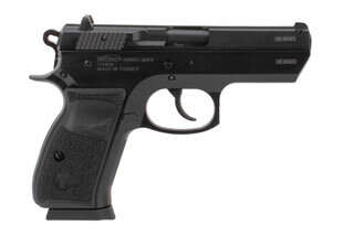 Tristar T100 9mm pistol features a black finish
